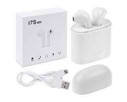 i7S TWS Wireless Bluetooth Earphones and Charging Station