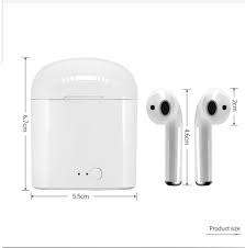 i7S TWS Wireless Bluetooth Earphones and Charging Station