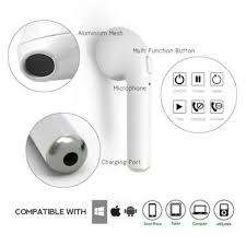 i7S TWS Wireless Bluetooth Earphones and Charging Station