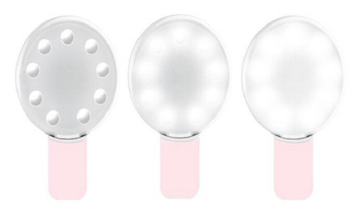 LED Selfie Light, Rechargeable LED Selfie Ring Light