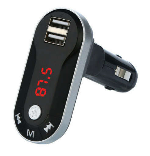 USB Car Charger and FM, Bluetooth, USB, SD Transmitter with Hands-free Calling