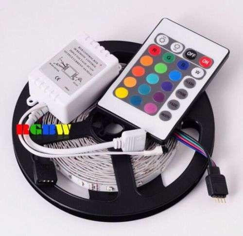 5m RGBW LED Light Strip with IR Remote