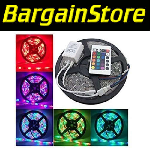 5m RGBW LED Light Strip with IR Remote