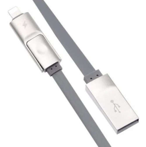 2 in 1 Android and iPhone Data and Charging Cable - 2 in 1