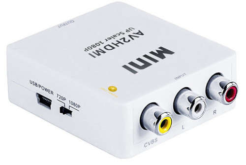 AV to HDMI Converter Up Scaler 1080p