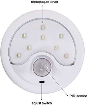 Motion Sensor Battery Operated Night Lamp