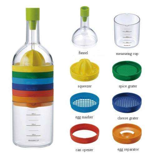 8 in 1 Kitchen Tool Wine Bottle Set
