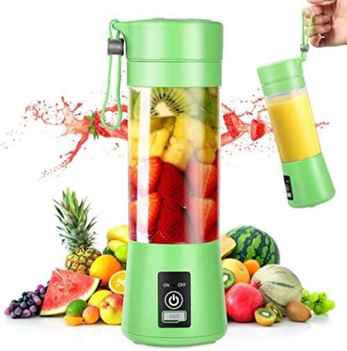 Blender, Juicer and Smoothie Maker - USB Rechargeable and Portable - 3 ON AUCTION