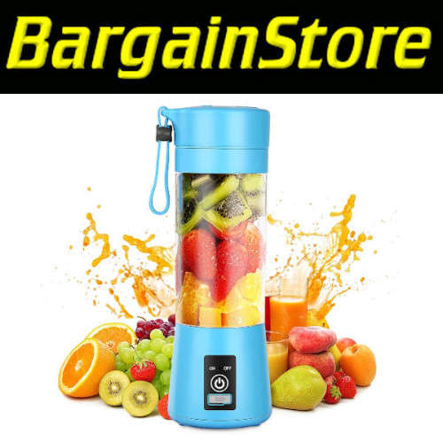 Blender, Juicer and Smoothie Maker - USB Rechargeable and Portable - 3 ON AUCTION
