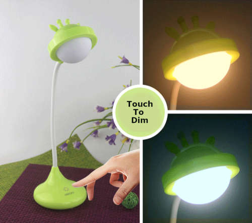 Cute Baby LED Nursery Lamp with Touch Dimmer and Built in Rechargeable Battery