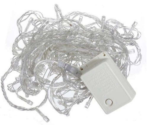 10m White LED Fairy Lights with Controller - 3 ON AUCTION