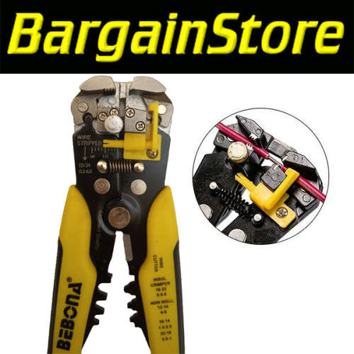 Automatic Wire Stripper, Cutter and Crimper - 3 ON AUCTION