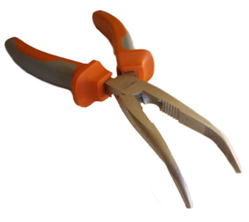 200mm Bent Nose Pliers - 3 ON AUCTION