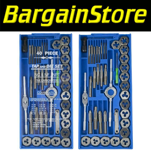 40 Piece Tap and Die Set