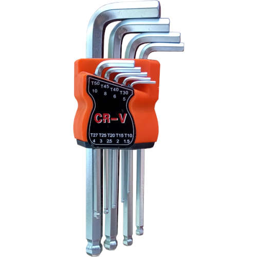 Ball End Allen Key Hex 9 Piece Set - 3 ON AUCTION