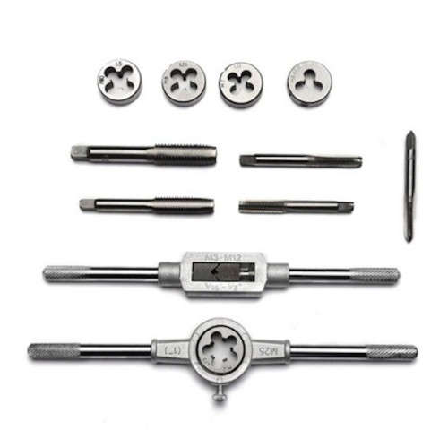 12 Piece Tap and Die Set
