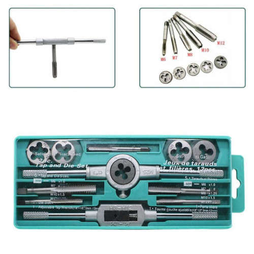 12 Piece Tap and Die Set