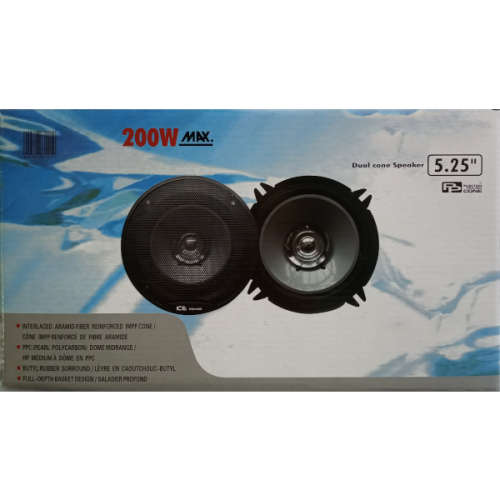 Pair of 5.25" Dual Cone Speakers