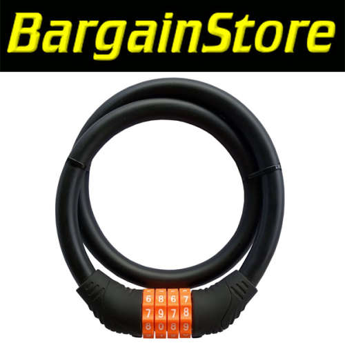 Combination Cable Lock - 3 ON AUCTION