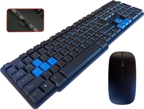 Wireless Keyboard and Mouse - 3 ON AUCTION