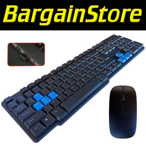 Wireless Keyboard and Mouse - 3 ON AUCTION