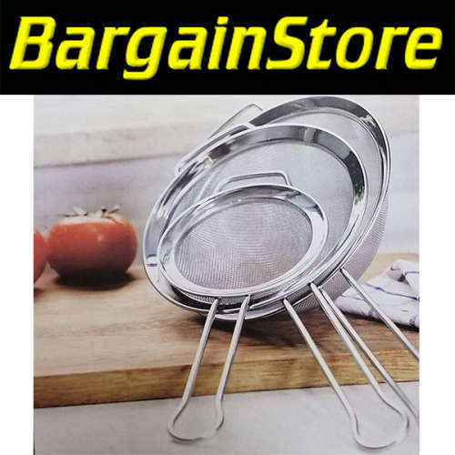 3pc Strainer Set - 3 ON AUCTION