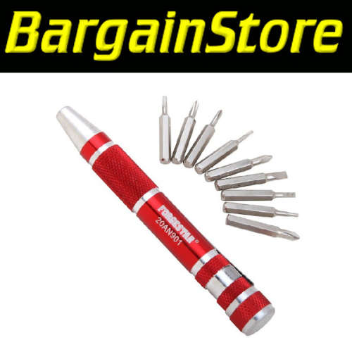 8 Piece Precision Screwdriver Set with Pen Holder- 3 ON AUCTION