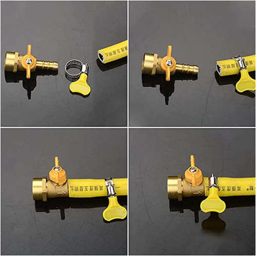 10pc Easy Turn Hose Clamp Set - 5 ON AUCTION