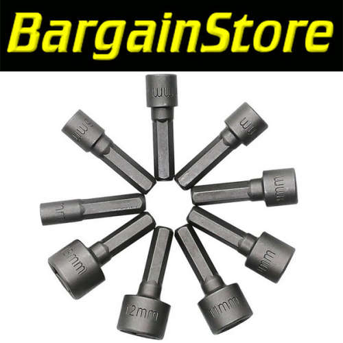 9pc Nutsetter Bit Set - 3 ON AUCTION