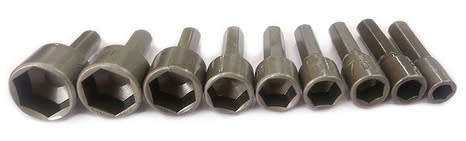 9pc Nutsetter Bit Set - 3 ON AUCTION