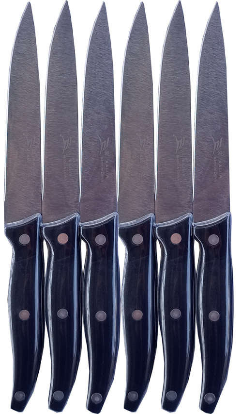6pc Paring Knives - 3 ON AUCTION