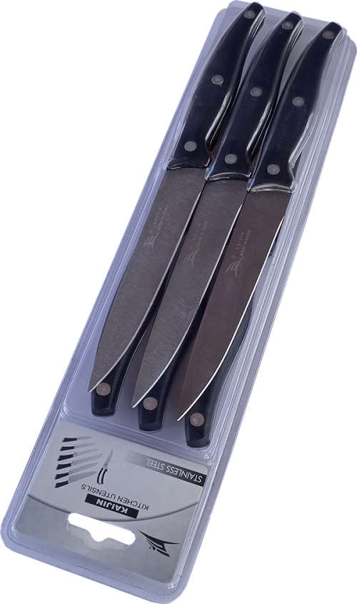 6pc Paring Knives - 3 ON AUCTION