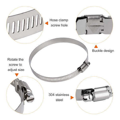 16pc Hose Clamp Set - 5 ON AUCTION
