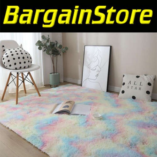Rainbow Unicorn Fluffy Carpet