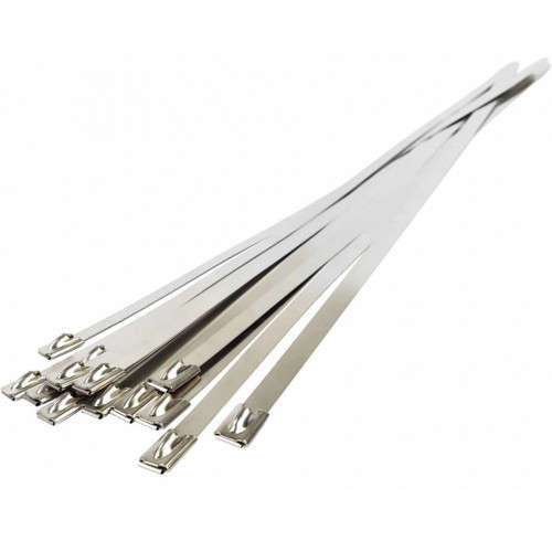 10 Piece Stainless Steel Cable Ties - 5 ON AUCTION