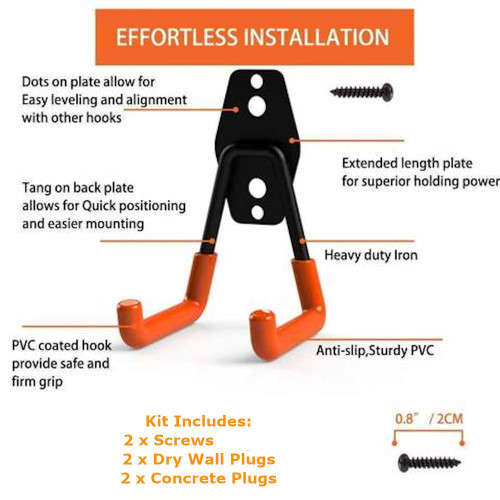 Easy Multipurpose Storage Hook - 3 ON AUCTION