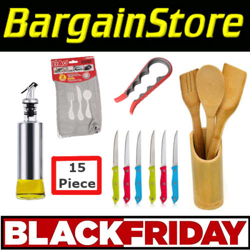 !!!BLACK FRIDAY!!! 15 Piece Kitchen Set - 3 SETS ON AUCTION