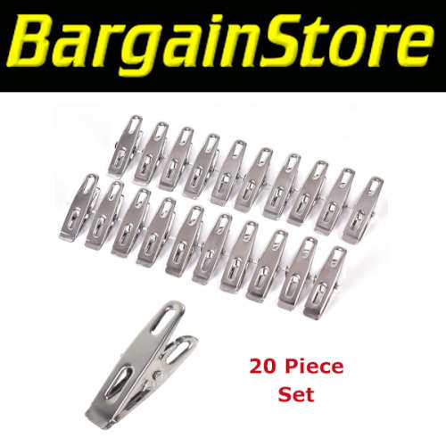 20Pcs Small Metal Pegs - 3 ON AUCTION