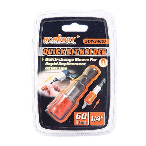 60mm Magnetic Quick Bit Holder - 3 ON AUCTION