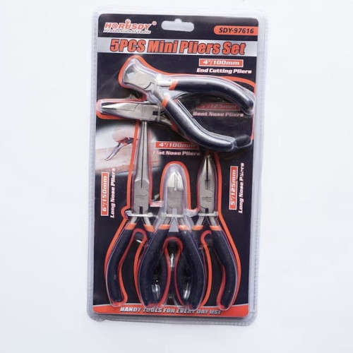 5 Piece Mini Pliers Set