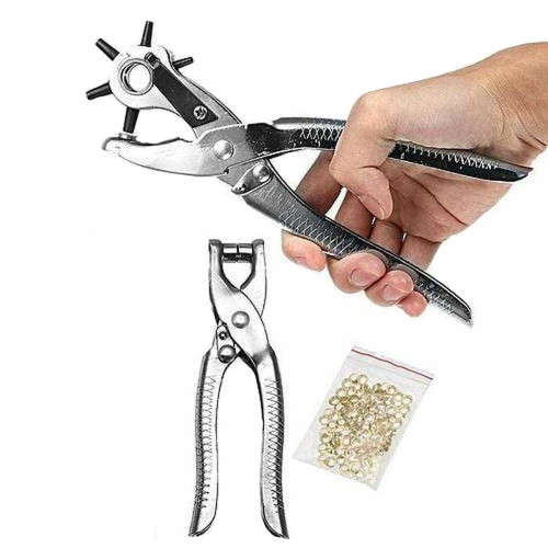 Hole Punch and Grommet Setting Kit - 3 ON AUCTION