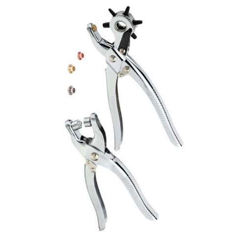 Hole Punch and Grommet Setting Kit - 3 ON AUCTION