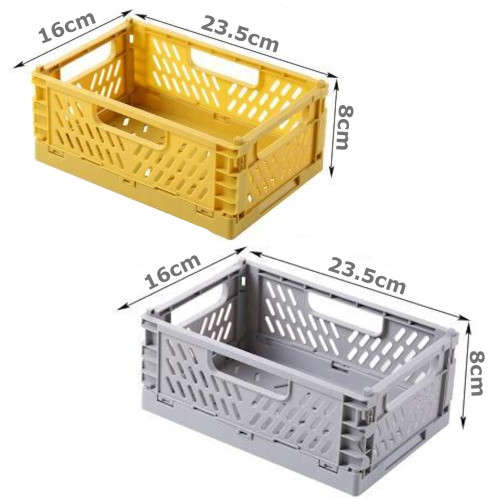 Folding Storage Basket - 3 ON AUCTION
