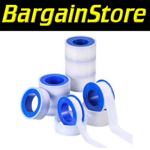 PTFE Plumbing Tape 12 Piece Set - 3 ON AUCTION