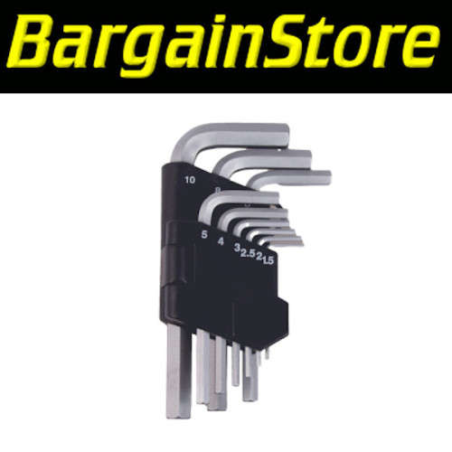 Allen Key Hex 9 Piece Set - 3 ON AUCTION