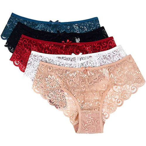 12 Pack Ladies Lace Bikini Underwear