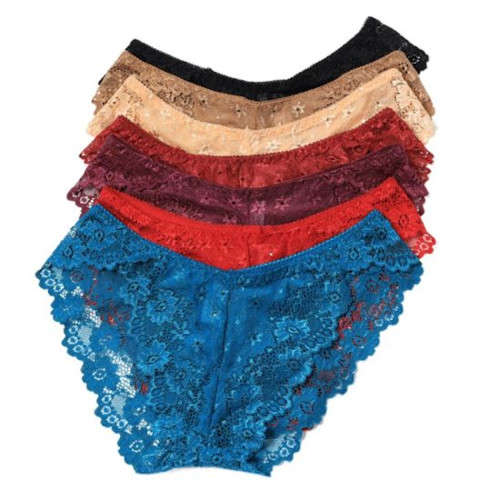 12 Pack Ladies Lace Bikini Underwear