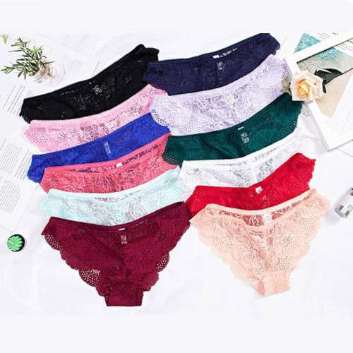 12 Pack Ladies Lace Bikini Underwear