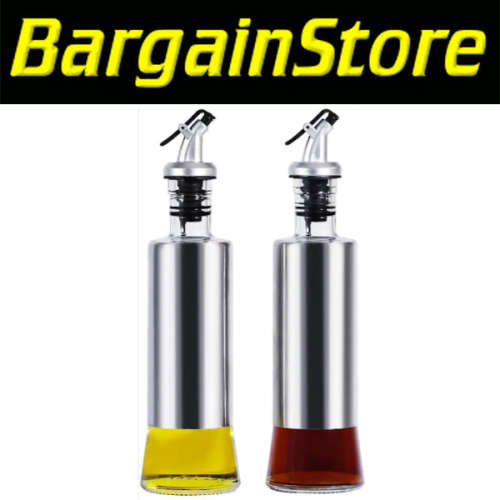 2 Pack 300ml Oil and Vinegar Dispensers - 3 ON AUCTION