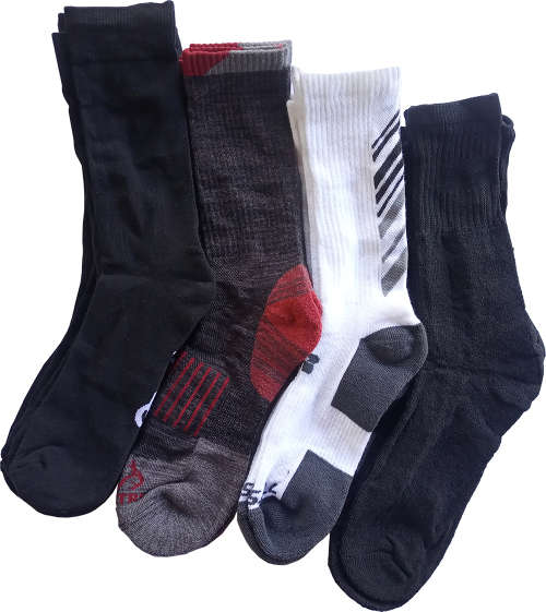 12 Pack Mens Crew Socks
